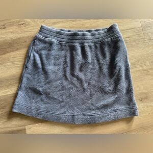 AERIE BLUE MINERAL WASH SKIRT